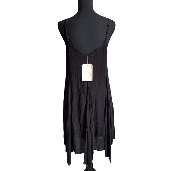 Lily Rose Black Spaghetti Strap Dress Size Medium - Picture 3 of 17